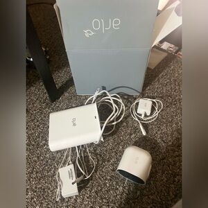 Arlo Pro 3 ultra (outdoor) + Base + all chargers & Ethernet cable